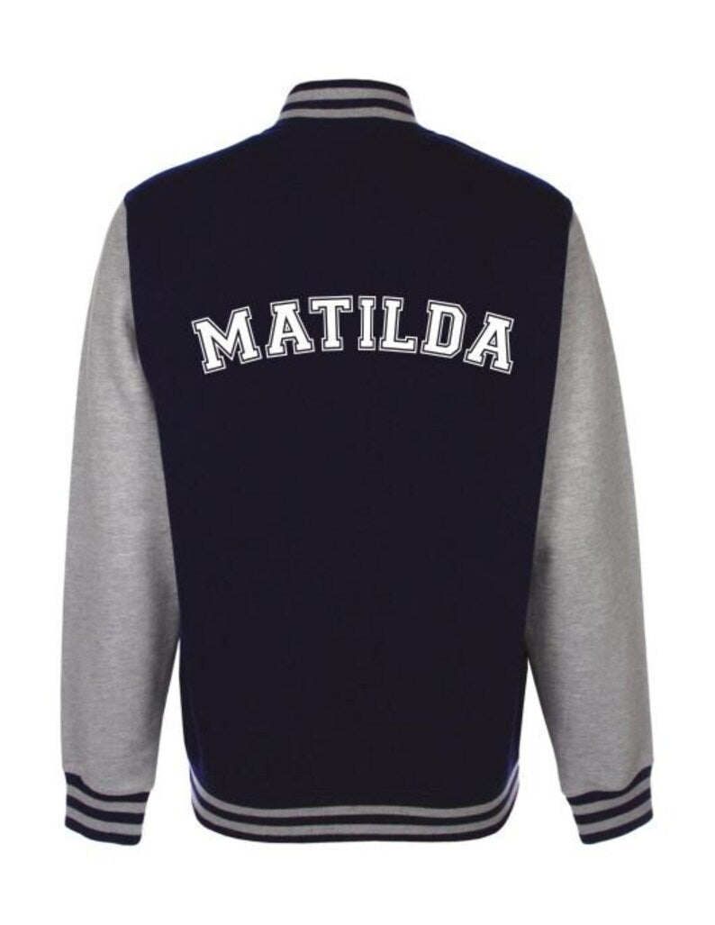 Adults Personalised Varsity Jacket - Adult Jacket - Dad Jacket - Mum Jacket - Fathers Day - Mothers Day - Baseball Jacket - Sports Jacket