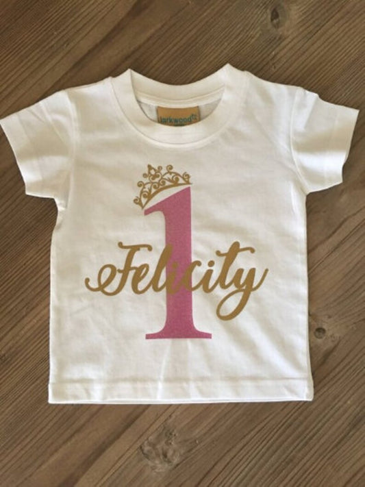 Baby & Toddler Super Soft Birthday T Shirt - Children's T-Shirts - Boys T-Shirt - Girls T-Shirt - Birthday Tee - Kids Tees - Toddler Tees
