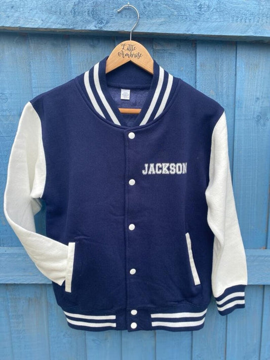 Adults Personalised Varsity Jacket - Adult Jacket - Dad Jacket - Mum Jacket - Fathers Day - Mothers Day - Baseball Jacket - Sports Jacket
